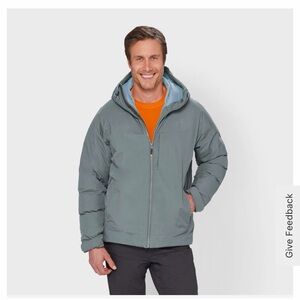 Duluth Trading Co Men's AKHG Ursa Major Waterproof Down Jacket size large